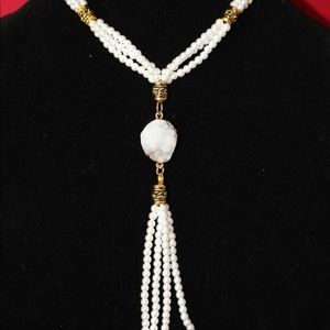 Handmade necklace and bracelet by me